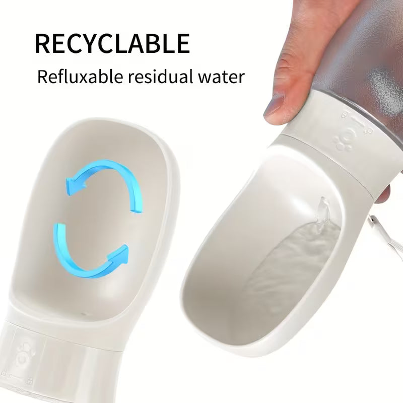 Snuffel Drinkfles – Honden waterfles met drinkbak