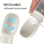 Snuffel Drinkfles – Honden waterfles met drinkbak