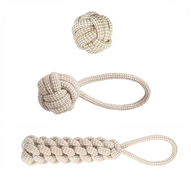 Snuffel Kauwtouw – Hondenspeeltje van touw (3 stuks)